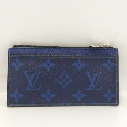Louis Vuitton Coin Card Holder Taiga Llama