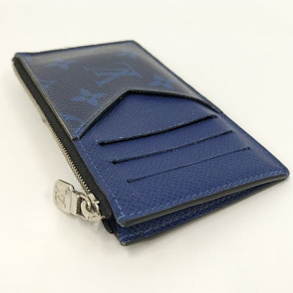Louis Vuitton Coin Card Holder Taiga Llama