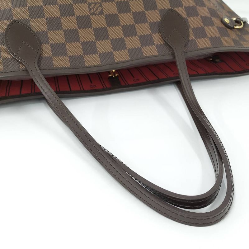 Louis Vuitton Neverfull MM Tote Bag Damier Ebene N51105