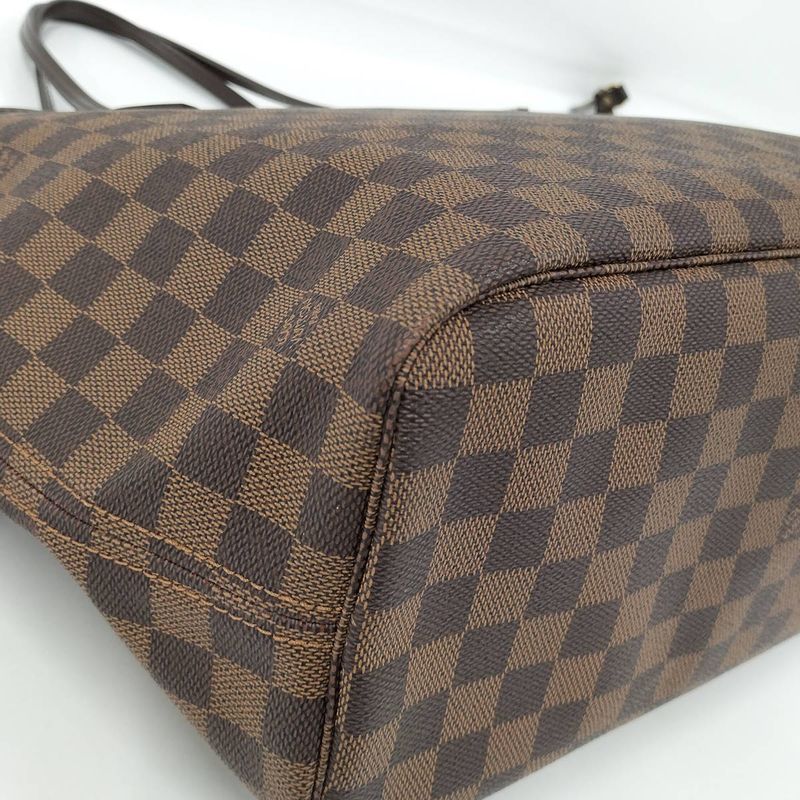 Louis Vuitton Neverfull MM Tote Bag Damier Ebene N51105
