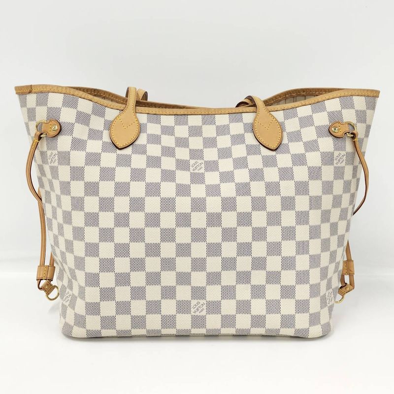 Louis Vuitton Tote Bag Neverfull MM Damier Azure N41361