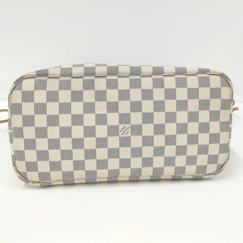 Louis Vuitton Tote Bag Neverfull MM Damier Azure N41361