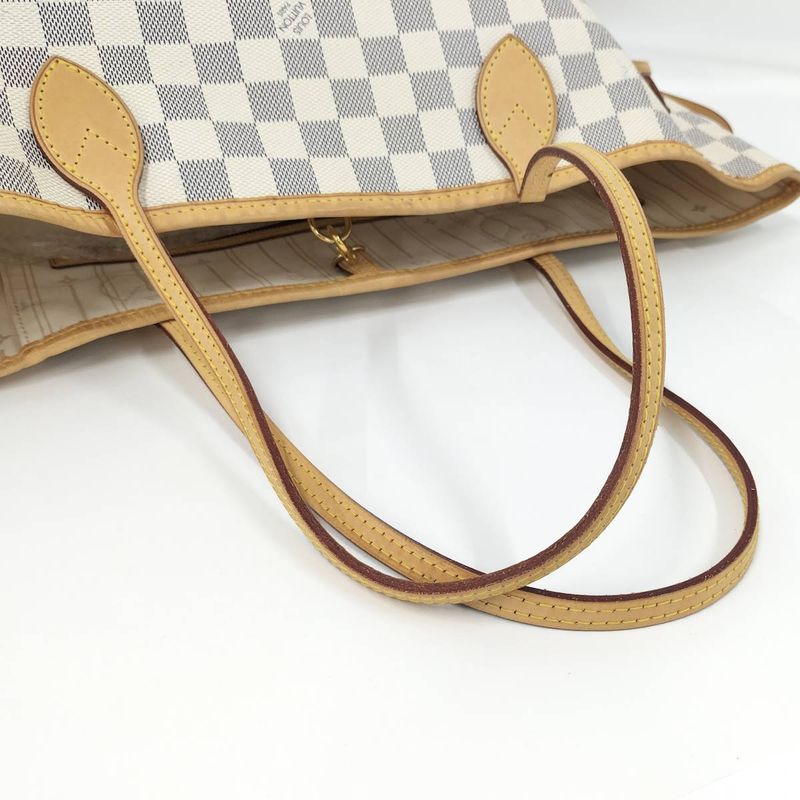 Louis Vuitton Tote Bag Neverfull MM Damier Azure N41361