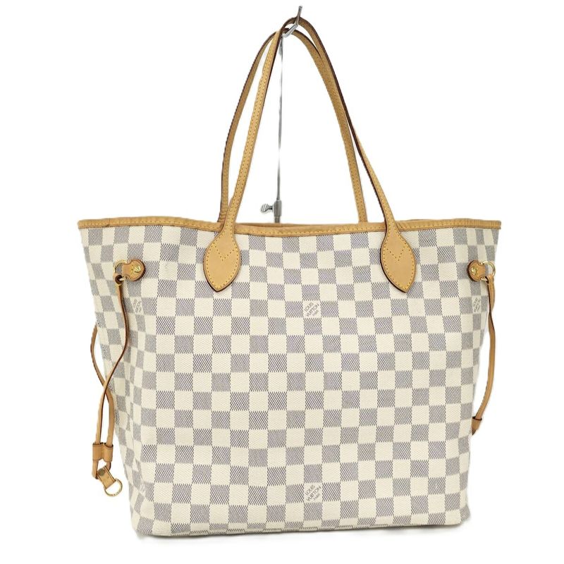 Louis Vuitton Tote Bag Neverfull MM Damier Azure N41361