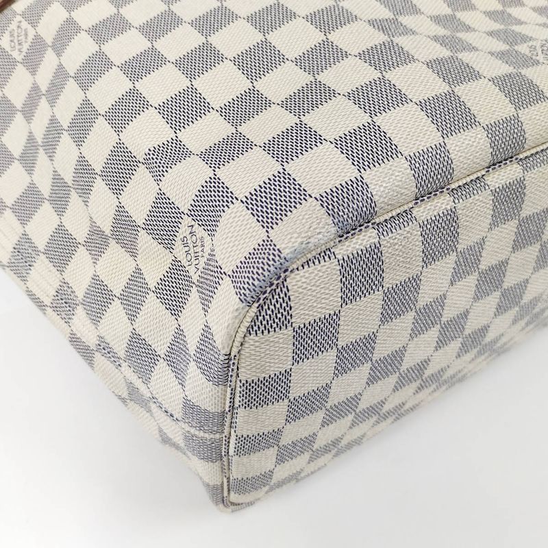 Louis Vuitton Tote Bag Neverfull MM Damier Azure N41361