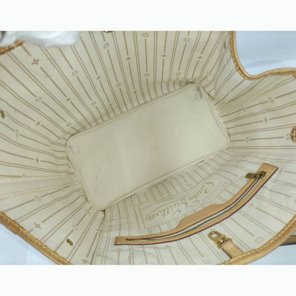 Louis Vuitton Tote Bag Neverfull MM Damier Azure N41361