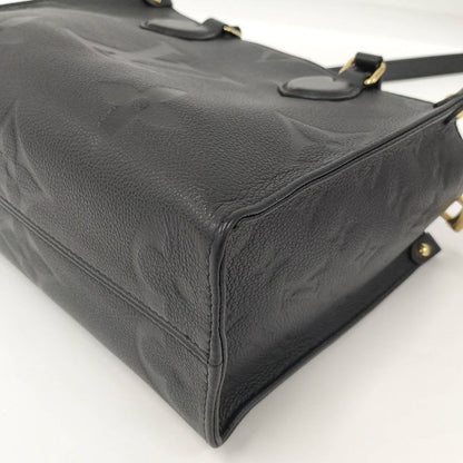 Louis Vuitton On The Go PM 2-Way Shoulder Handbag Monogram Empreinte