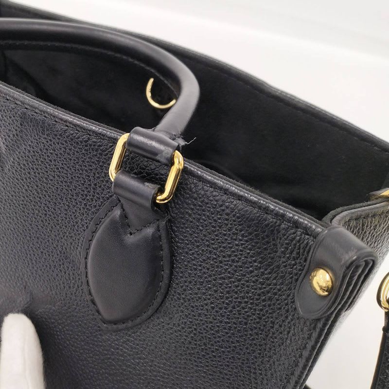 Louis Vuitton On The Go PM 2-Way Shoulder Handbag Monogram Empreinte