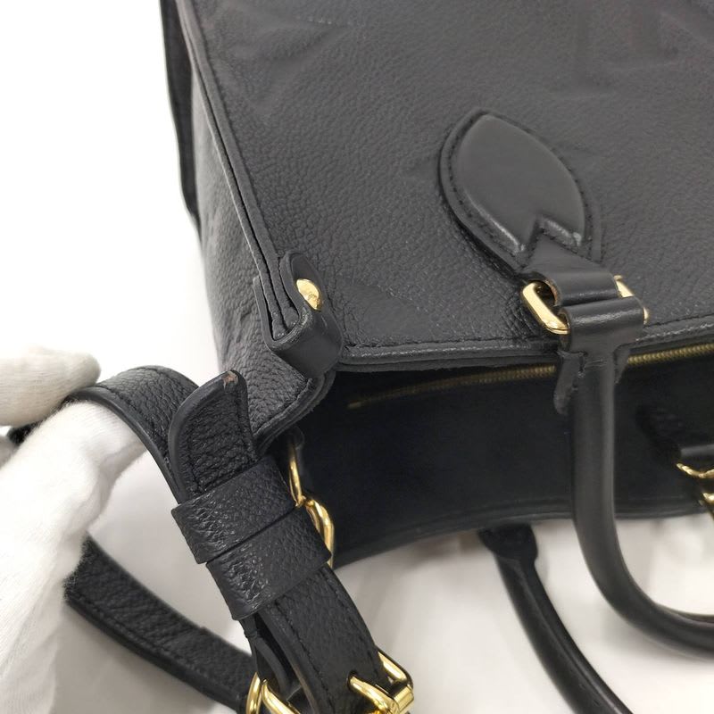 Louis Vuitton On The Go PM 2-Way Shoulder Handbag Monogram Empreinte