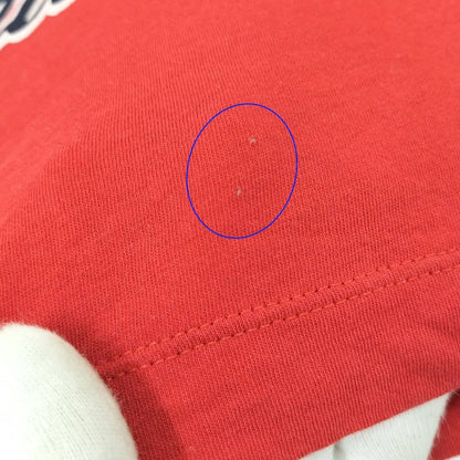 Gucci T-Shirt Red Embroidery Size