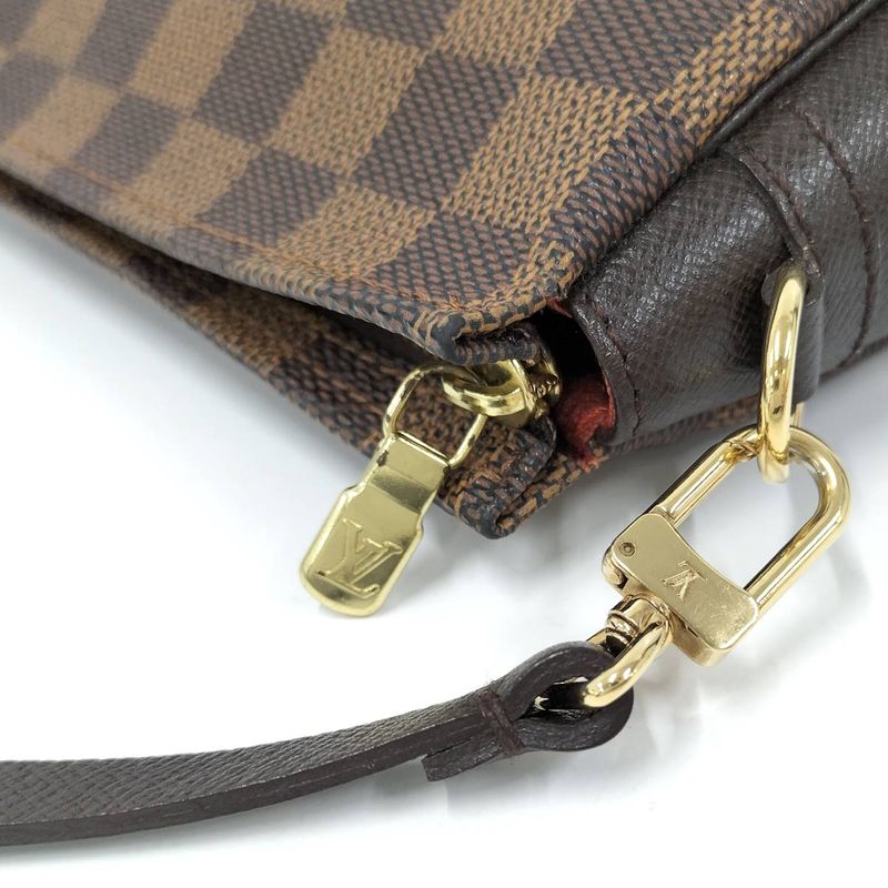 Louis Vuitton Trousse Makeup Handbag Damier Ebene N51982