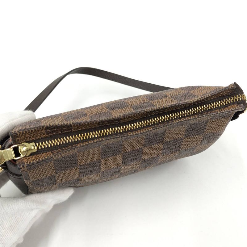 Louis Vuitton Trousse Makeup Handbag Damier Ebene N51982