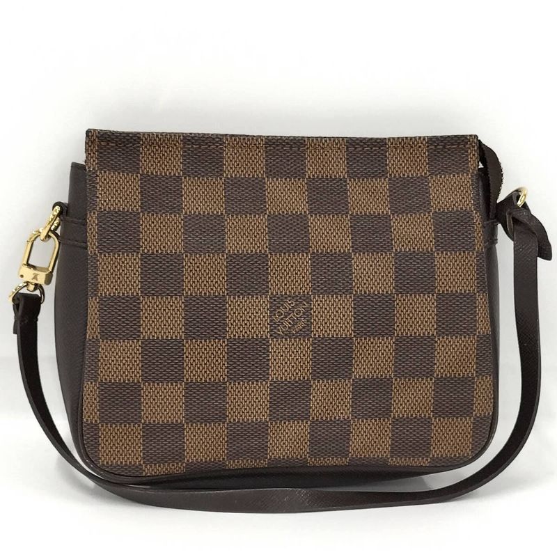 Louis Vuitton Trousse Makeup Handbag Damier Ebene N51982