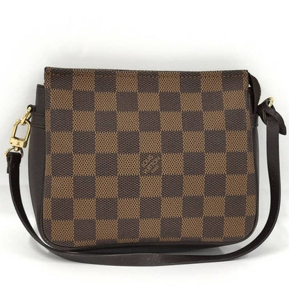 Louis Vuitton Trousse Makeup Handbag Damier Ebene N51982