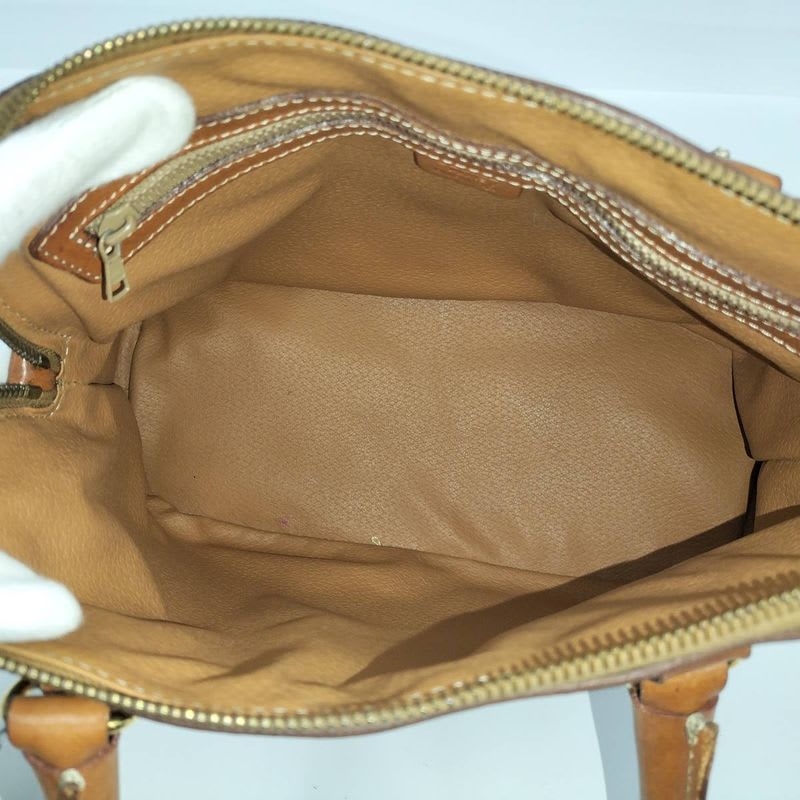 Celine Handbag Macadam Leather Brown