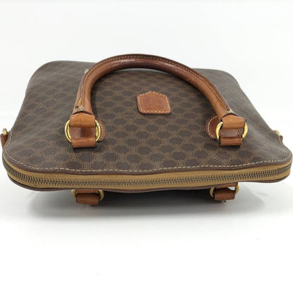 Celine Handbag Macadam Leather Brown