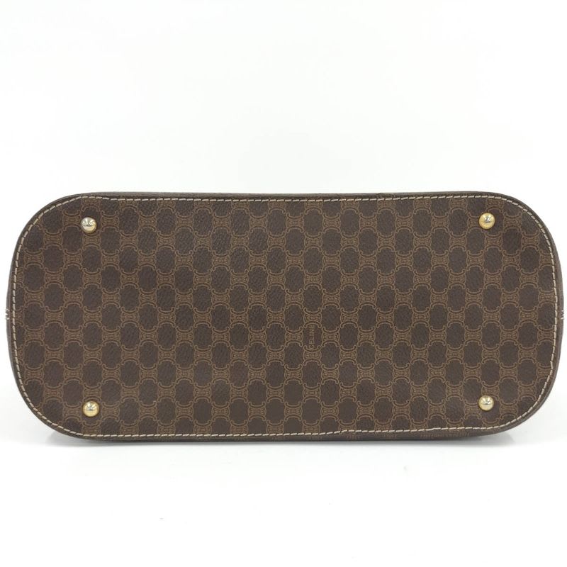 Celine Handbag Macadam Leather Brown