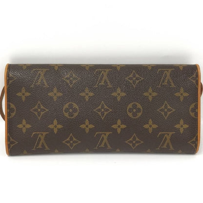 Louis Vuitton Pochette Twin GM Shoulder Bag Monogram Brown