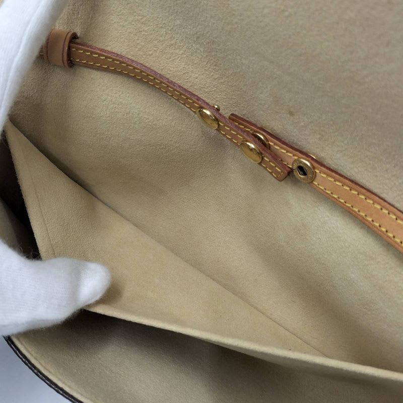 Louis Vuitton Pochette Twin GM Shoulder Bag Monogram Brown