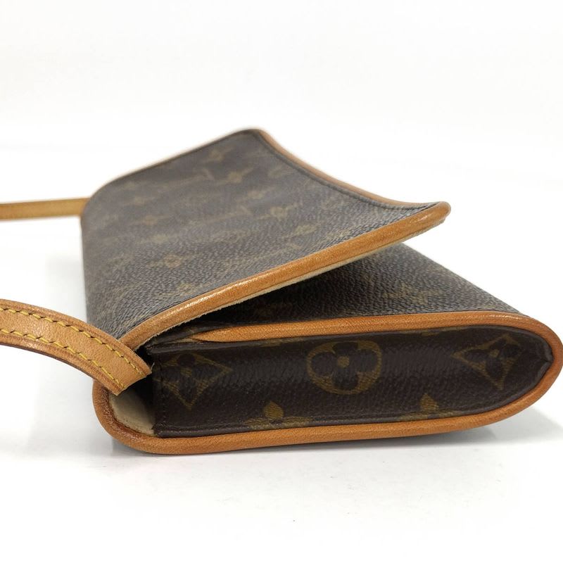 Louis Vuitton Pochette Twin GM Shoulder Bag Monogram Brown
