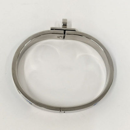 Hermes Mini Click Kelly Bangle Plated Silver