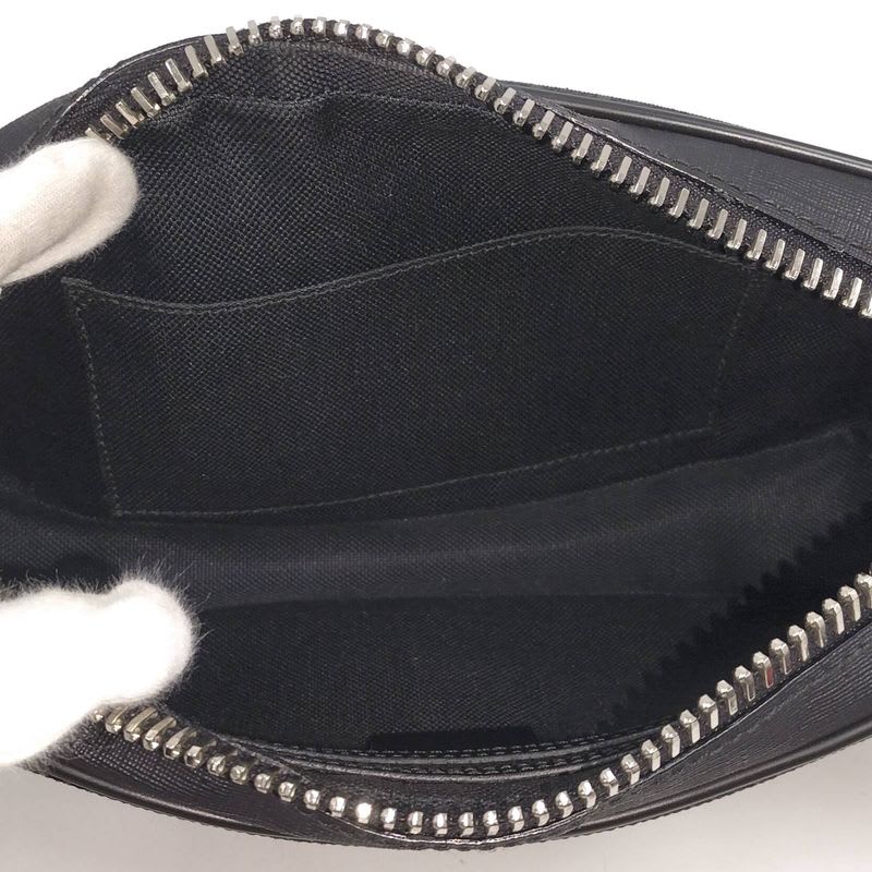 Gucci Body Bag GG Supreme Leather PVC Black