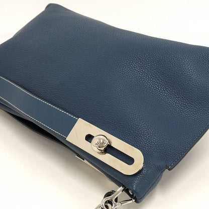 Loewe Missy 2-Way Shoulder Bag Leather Blue