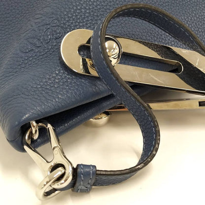 Loewe Missy 2-Way Shoulder Bag Leather Blue