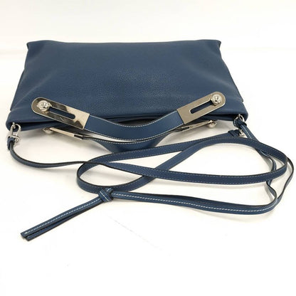 Loewe Missy 2-Way Shoulder Bag Leather Blue