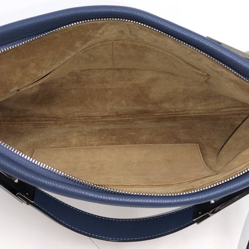 Loewe Missy 2-Way Shoulder Bag Leather Blue