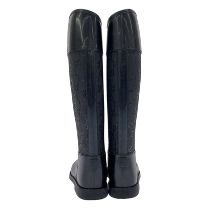 Gucci GG Signature Rain Boots Black 36