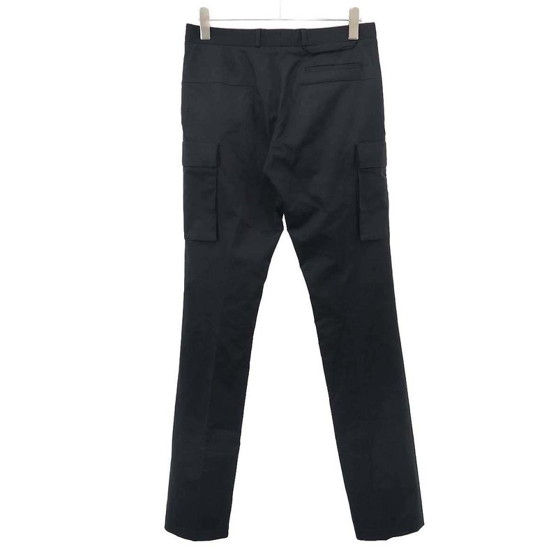 Dior Homme 2003ss Slim Stretch Cargo Slacks Pants 3eh1015259 Black 46