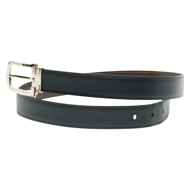 Cartier Black Leather Men's Belt