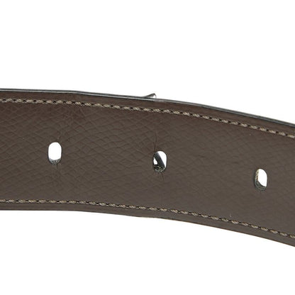 Cartier Black Leather Men's Belt