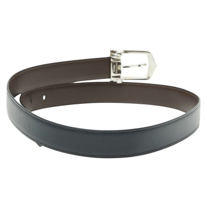 Cartier Black Leather Men's Belt