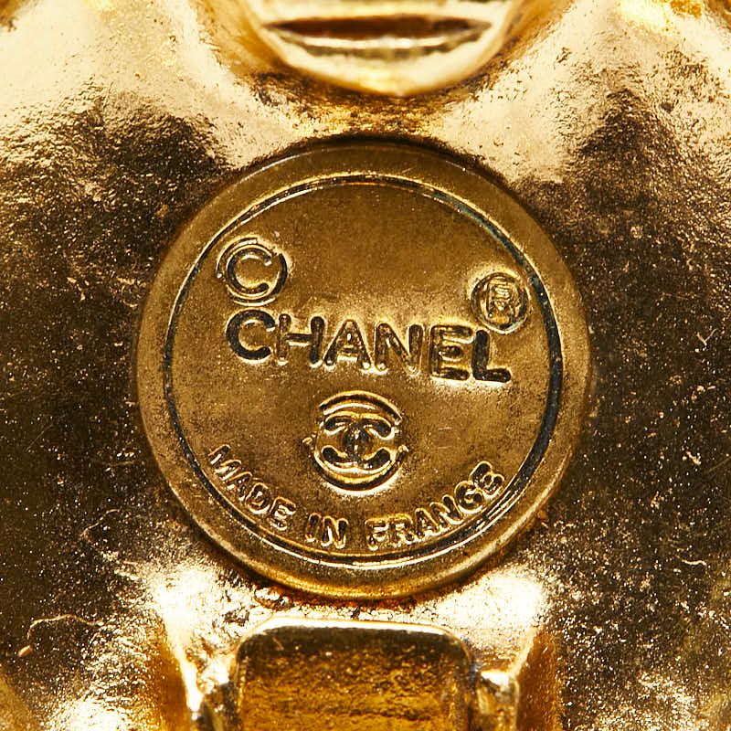 Chanel Vintage Coco Mark Gold Plated Ladies Chanel