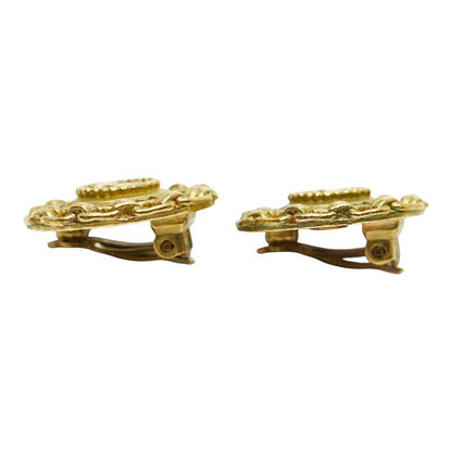 Chanel Vintage Coco Mark Gold Plated Ladies Chanel