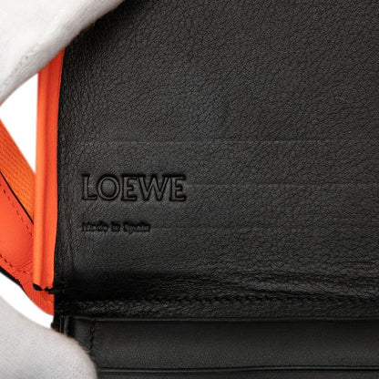 Loewe Anagram Mini Shoulder Bag Orange Leather Women's