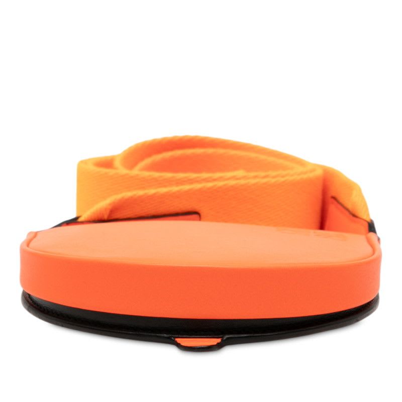 Loewe Anagram Mini Shoulder Bag Orange Leather Women's