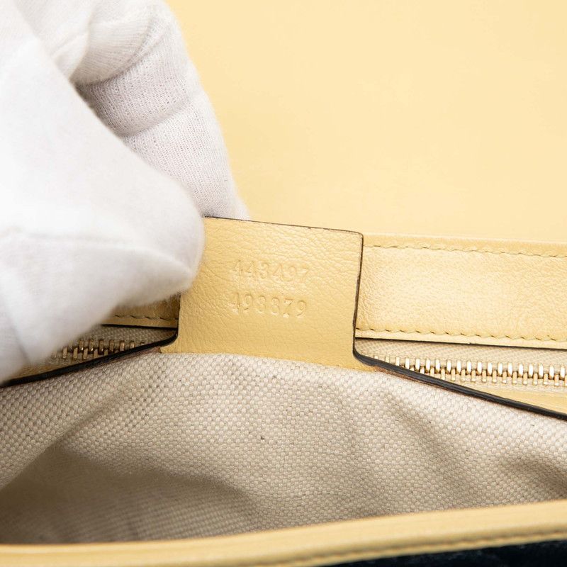 Gucci Ggmarmont Quilted Small Chain Shoulder Bag 443497 Red Navy Yellow Leather