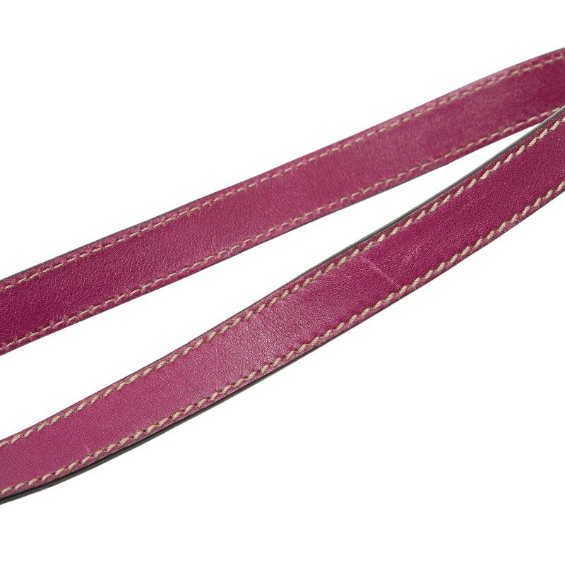 Gucci Guccissima Abbey Crossbody Bag Purple Leather