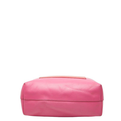Balenciaga Pink Red Leather Women's