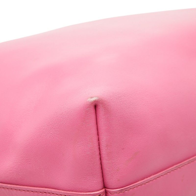 Balenciaga Pink Red Leather Women's