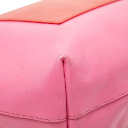 Balenciaga Pink Red Leather Women's