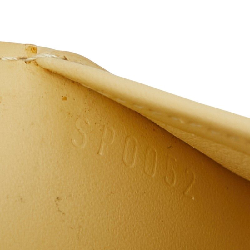 Louis Vuitton Epi Agenda PM R2009a Vanille Yellow Leather Women's Louis Vuitton