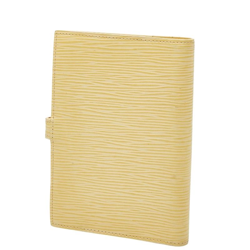 Louis Vuitton Epi Agenda PM R2009a Vanille Yellow Leather Women's Louis Vuitton