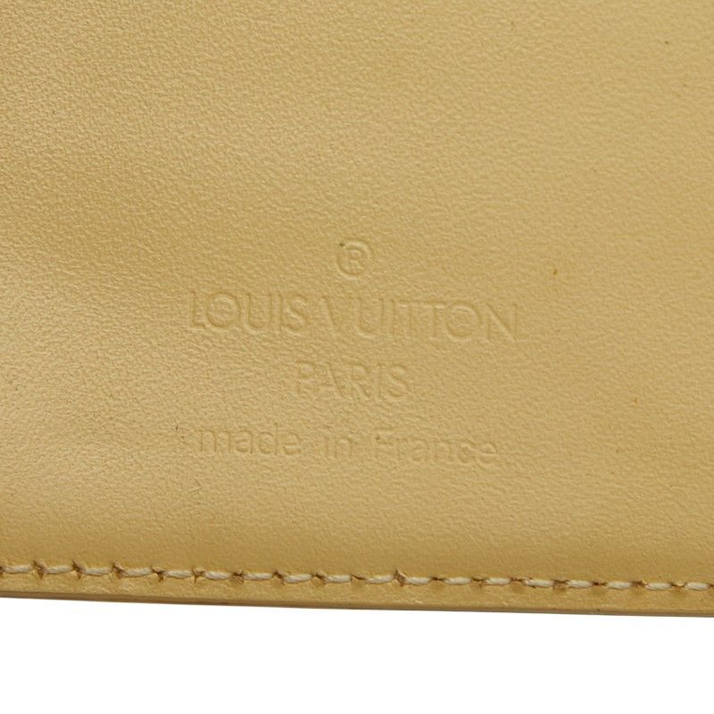 Louis Vuitton Epi Agenda PM R2009a Vanille Yellow Leather Women's Louis Vuitton