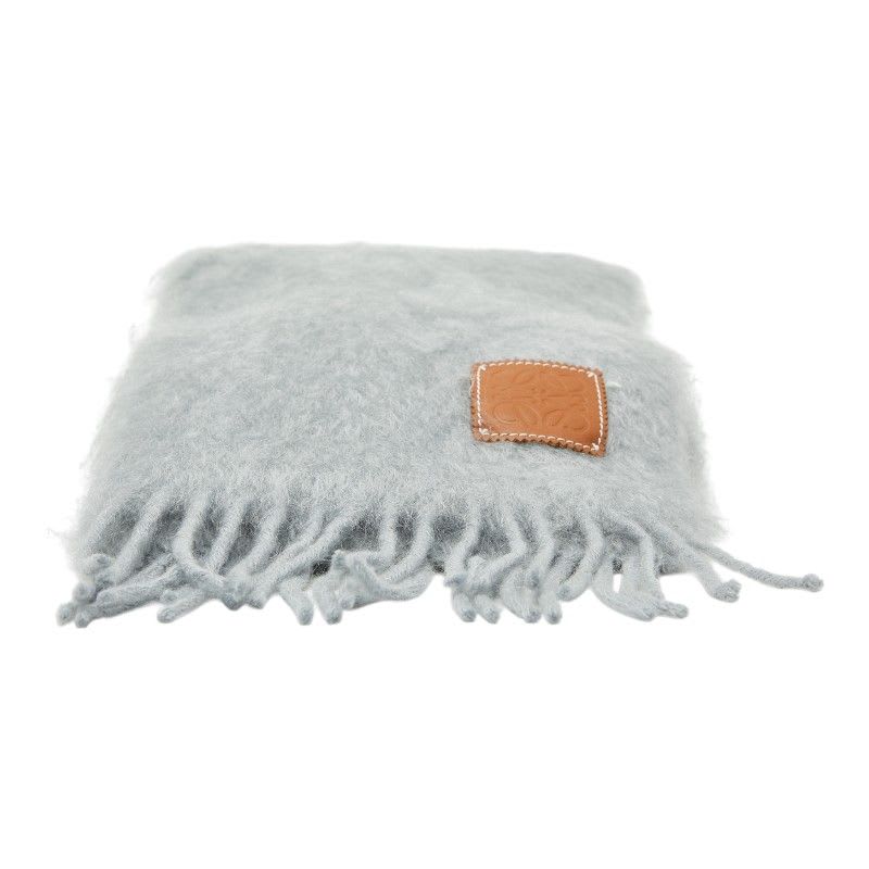 Loewe Anagram Gray Wool Nylon Mohair Women's