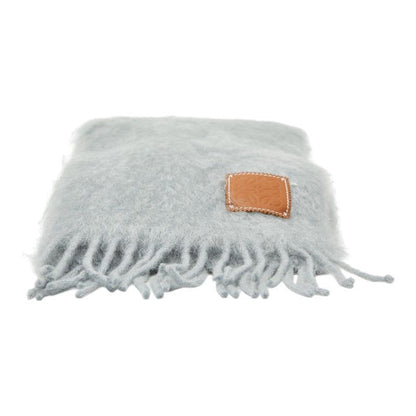 Loewe Anagram Gray Wool Nylon Mohair Women's