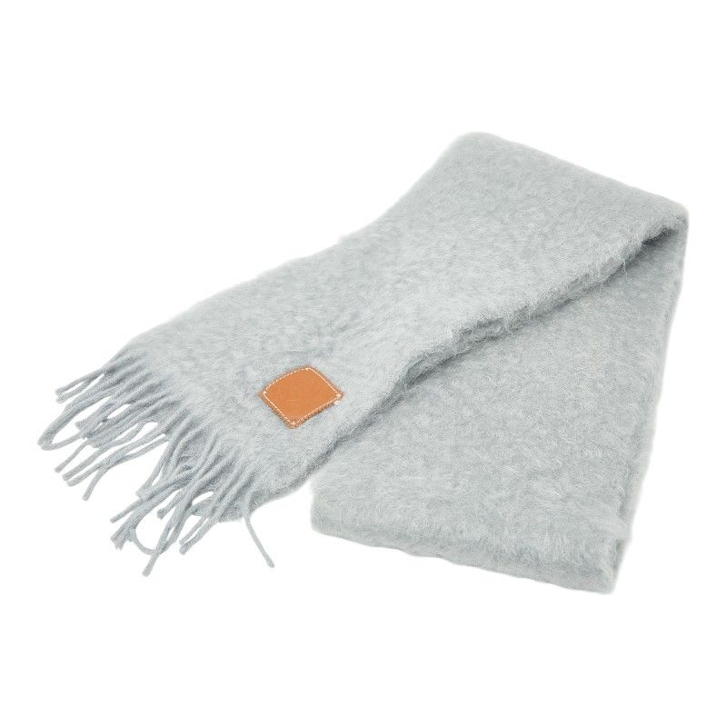 Loewe Anagram Gray Wool Nylon Mohair Women's